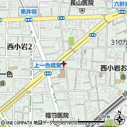 東京都江戸川区西小岩1丁目8-10周辺の地図