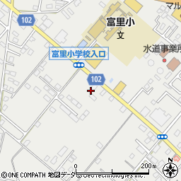 千葉県富里市七栄783-3周辺の地図