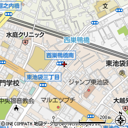 東京都豊島区東池袋2丁目47-1周辺の地図