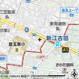 東京都練馬区豊玉北1丁目8-11周辺の地図