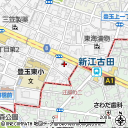 東京都練馬区豊玉北1丁目8-10周辺の地図