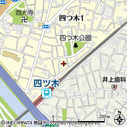 東京都葛飾区四つ木1丁目15-12周辺の地図