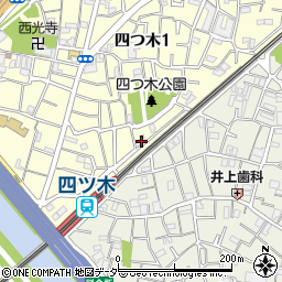 東京都葛飾区四つ木1丁目16-32周辺の地図
