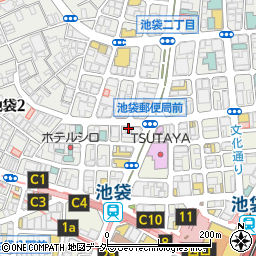 トキワ美容室周辺の地図