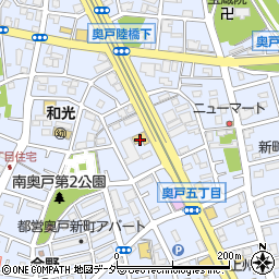 ＨｏｎｄａＣａｒｓ東京奥戸店周辺の地図