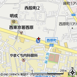 オリックスレンタカー田無店周辺の地図