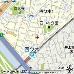 東京都葛飾区四つ木1丁目15-4周辺の地図