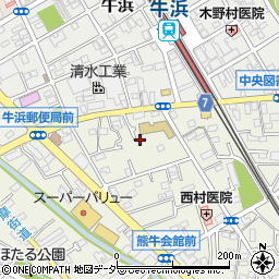 東京都福生市熊川963-13周辺の地図