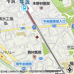 東京都福生市熊川947周辺の地図