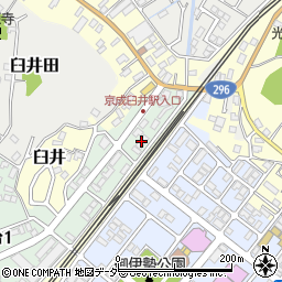 スペースケア佐倉営業所周辺の地図