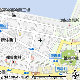 千葉県銚子市新生町1丁目42-6周辺の地図