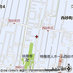 東京都立川市西砂町5丁目13-13周辺の地図