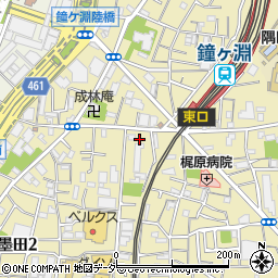 三ツ矢観光自動車株式会社　墨田営業所周辺の地図