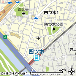東京都葛飾区四つ木1丁目14-9周辺の地図