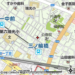 有限会社三松屋製麺周辺の地図