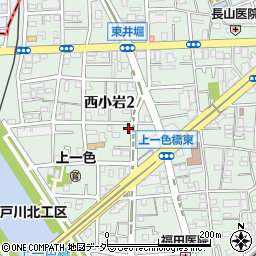 東京都江戸川区西小岩2丁目13-12周辺の地図
