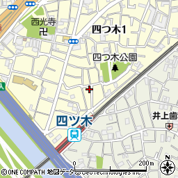 東京都葛飾区四つ木1丁目15-7周辺の地図
