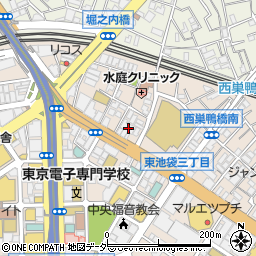 株式会社飯田産業　池袋営業所周辺の地図