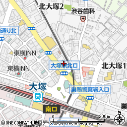 シズラー 大塚駅前周辺の地図