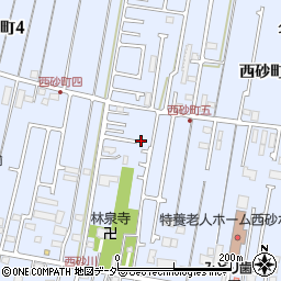 東京都立川市西砂町5丁目13-12周辺の地図