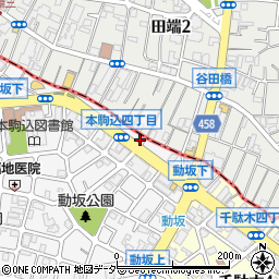 リハビリデイサービスnagomi文京動坂店周辺の地図