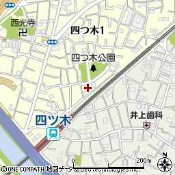 東京都葛飾区四つ木1丁目16-31周辺の地図