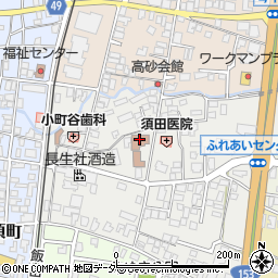 駒ヶ根市高齢者クラブ連合会周辺の地図