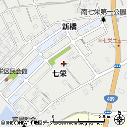千葉県富里市七栄172周辺の地図