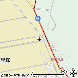 成田市南三里塚共同利用施設周辺の地図