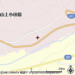 山梨県甲州市塩山上小田原112周辺の地図