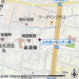 〒399-4105 長野県駒ヶ根市赤須東の地図