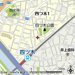 東京都葛飾区四つ木1丁目15-8周辺の地図