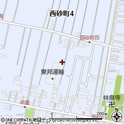 東京都立川市西砂町4丁目36周辺の地図