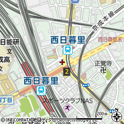 東京都荒川区西日暮里5丁目34-2周辺の地図