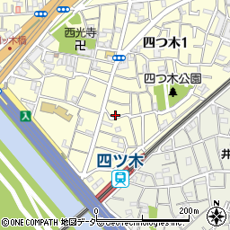 東京都葛飾区四つ木1丁目13-9周辺の地図