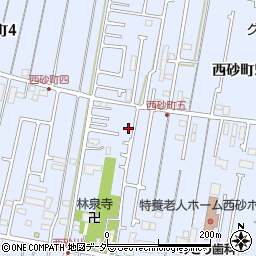 東京都立川市西砂町5丁目13-2周辺の地図