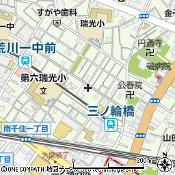 みのりや米店周辺の地図