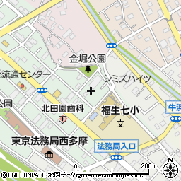 藤野工務店周辺の地図