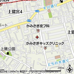 東京都中野区上鷺宮4丁目3周辺の地図