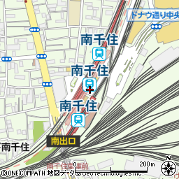 マクドナルド南千住駅店周辺の地図