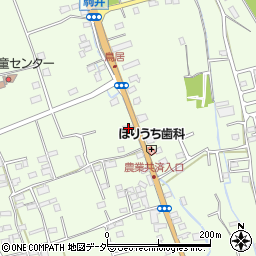 山梨県韮崎市藤井町駒井2640周辺の地図