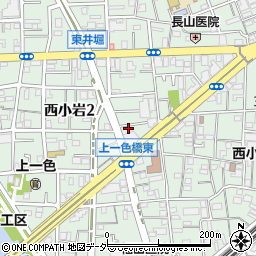 東京都江戸川区西小岩2丁目16-3周辺の地図