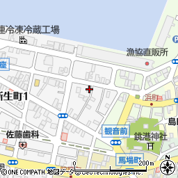 千葉県銚子市新生町1丁目42-7周辺の地図