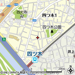 東京都葛飾区四つ木1丁目13-6周辺の地図