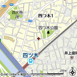 東京都葛飾区四つ木1丁目17-9周辺の地図