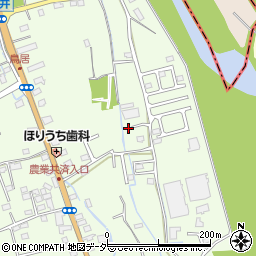 山梨県韮崎市藤井町駒井3200-2周辺の地図