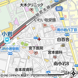 三代目成田や周辺の地図
