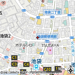 株式会社朝日新聞新池袋ステーション周辺の地図