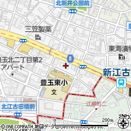 東京都練馬区豊玉北1丁目15周辺の地図