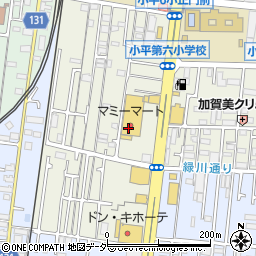 ハックドラッグ　小平小川東店周辺の地図